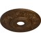 Ekena Millwork Vienna Ceiling Medallion (Fits Canopies up to 6 1/2"), 20"OD x 3 1/2"ID x 1 1/2"P, Root Beer Crackle CM20VIRBC - alternate 2